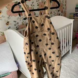 Zara girls overalls 12-18 months